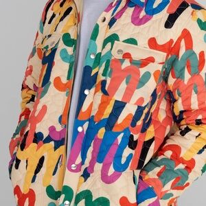Mifland Multicolor Quilted Jacket